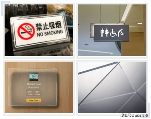 养眼亚克力标识牌,打造高大上的视觉瞬间
